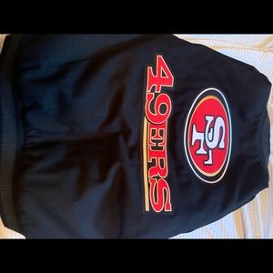 San Francisco 49er letterman jacket